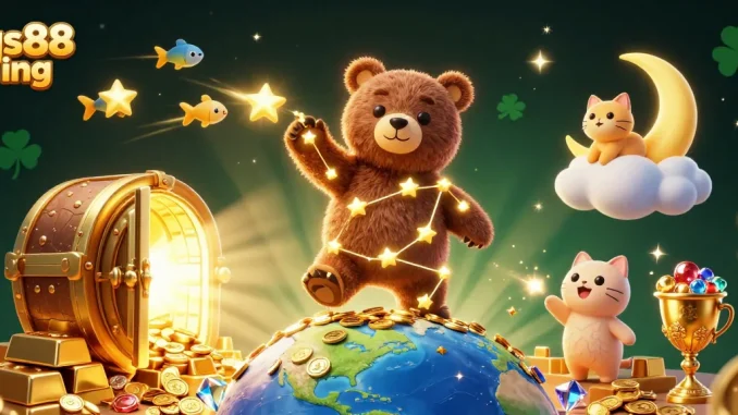Experience thrilling wins at qs88 ing with a vibrant casino illustration showcasing dazzling treasures and interactive fun.