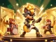 Experience exciting gameplay at nk88 with a vibrant 3D rock star casino illustration.